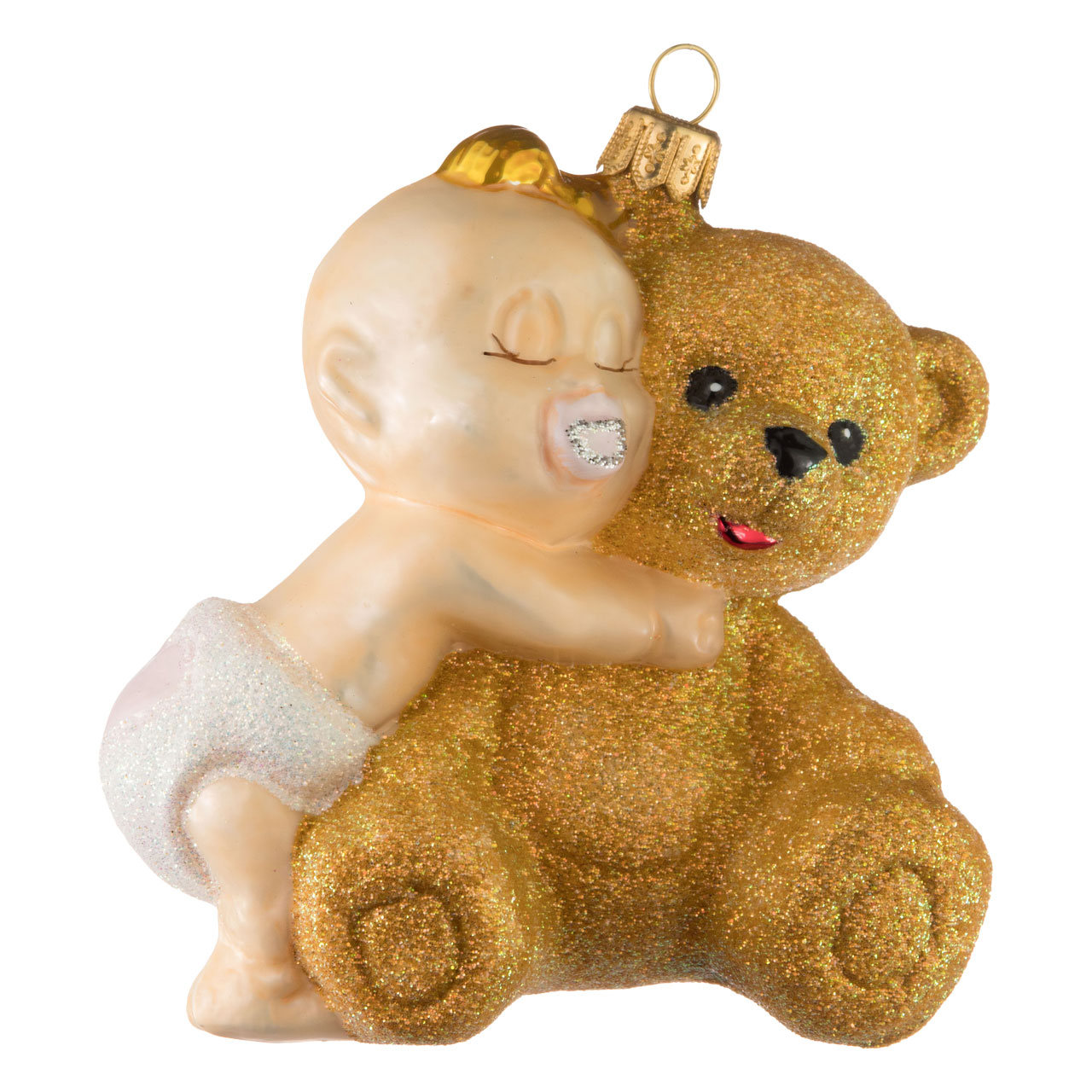 Baby with teddy bear