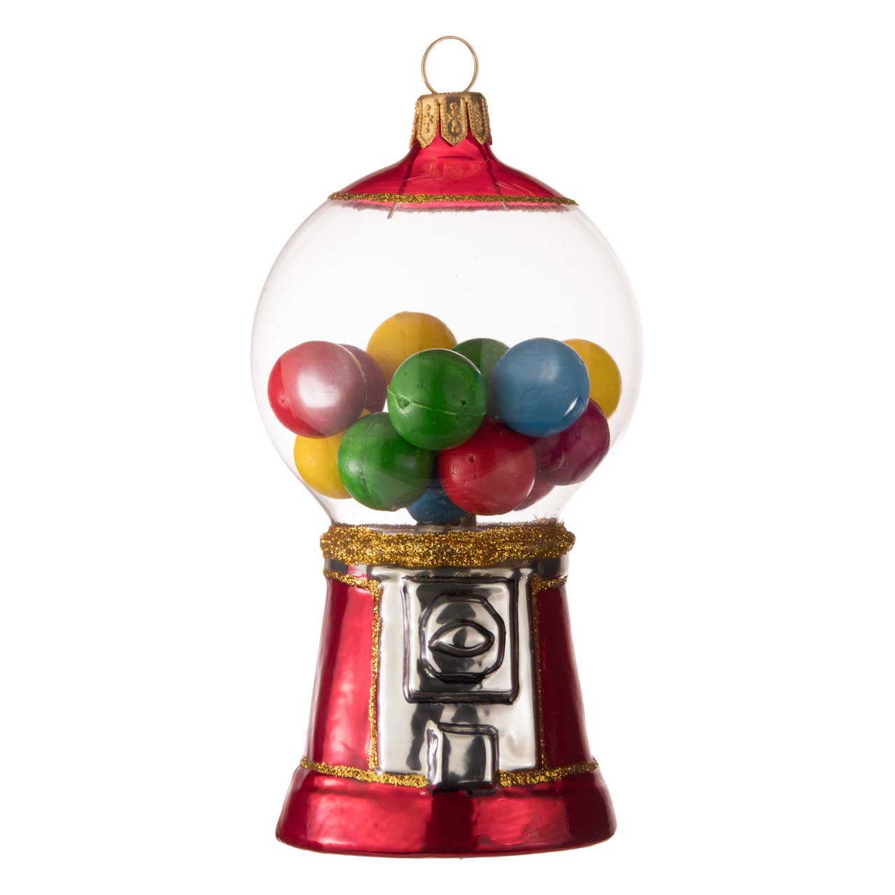 Christmas bauble: Chewing gum machine
