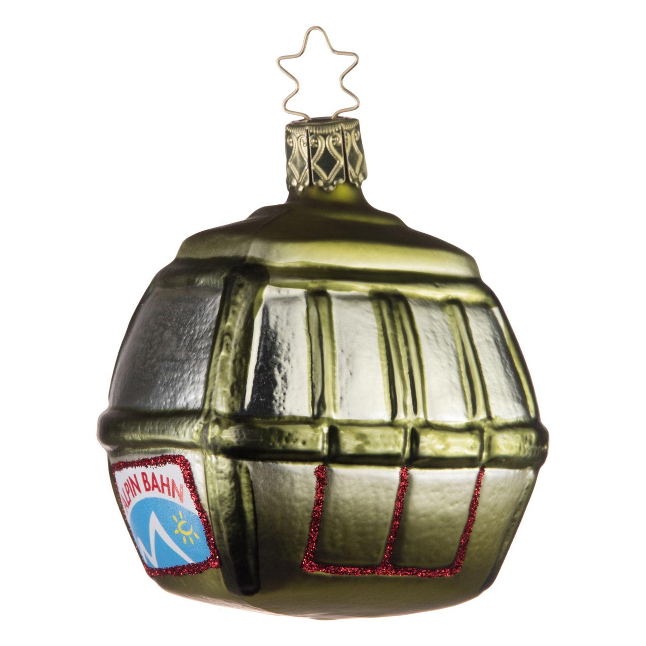 Christmas bauble: Cable car