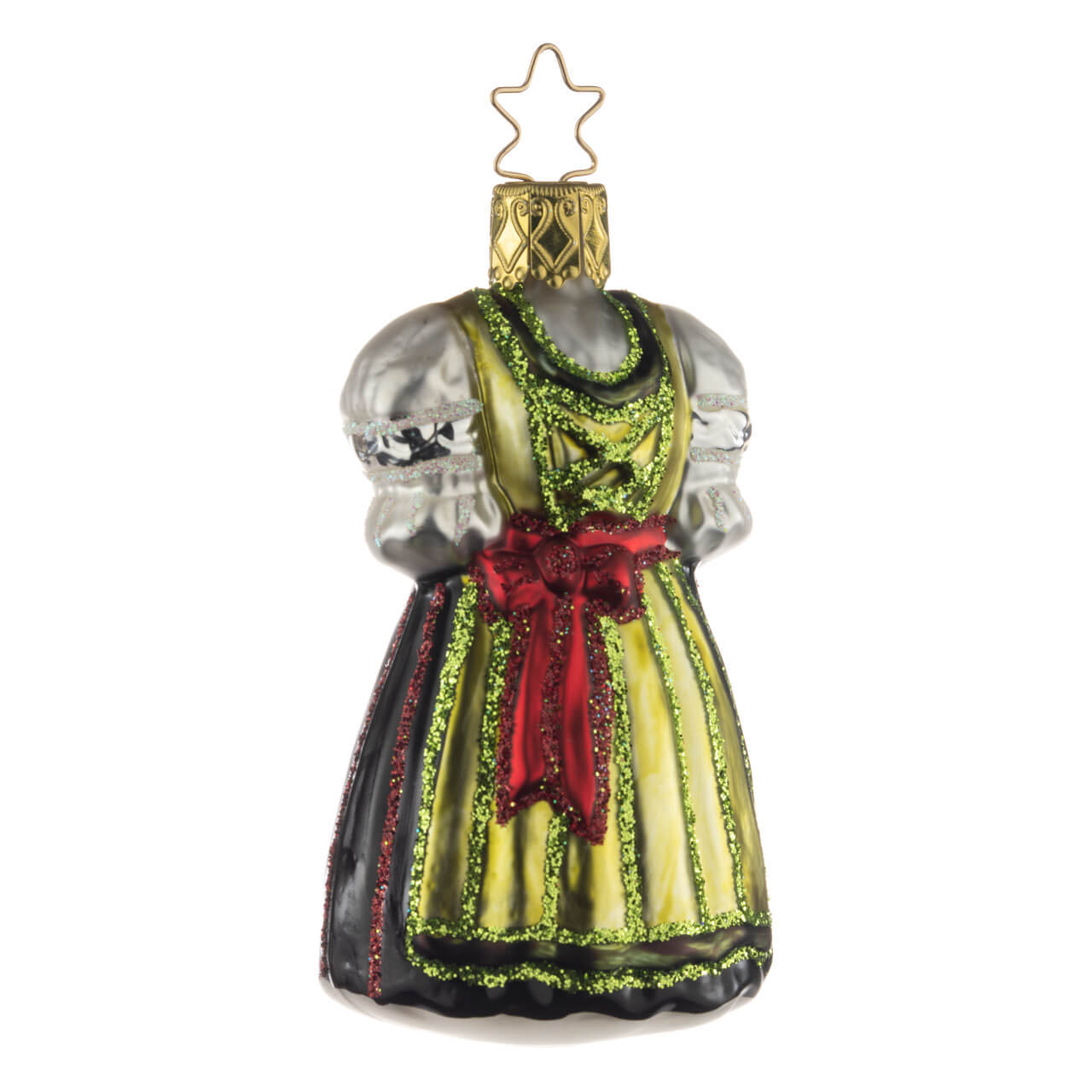 Christmas bauble: Dirndl (green)
