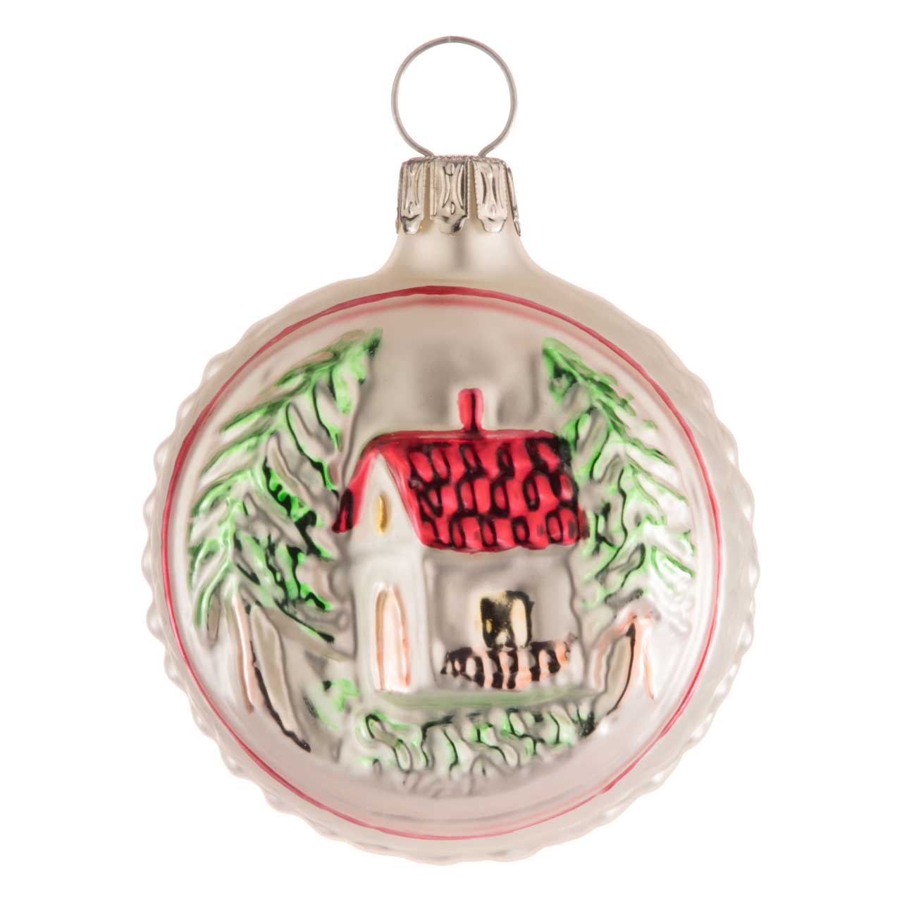 Christmas bauble: Forest house