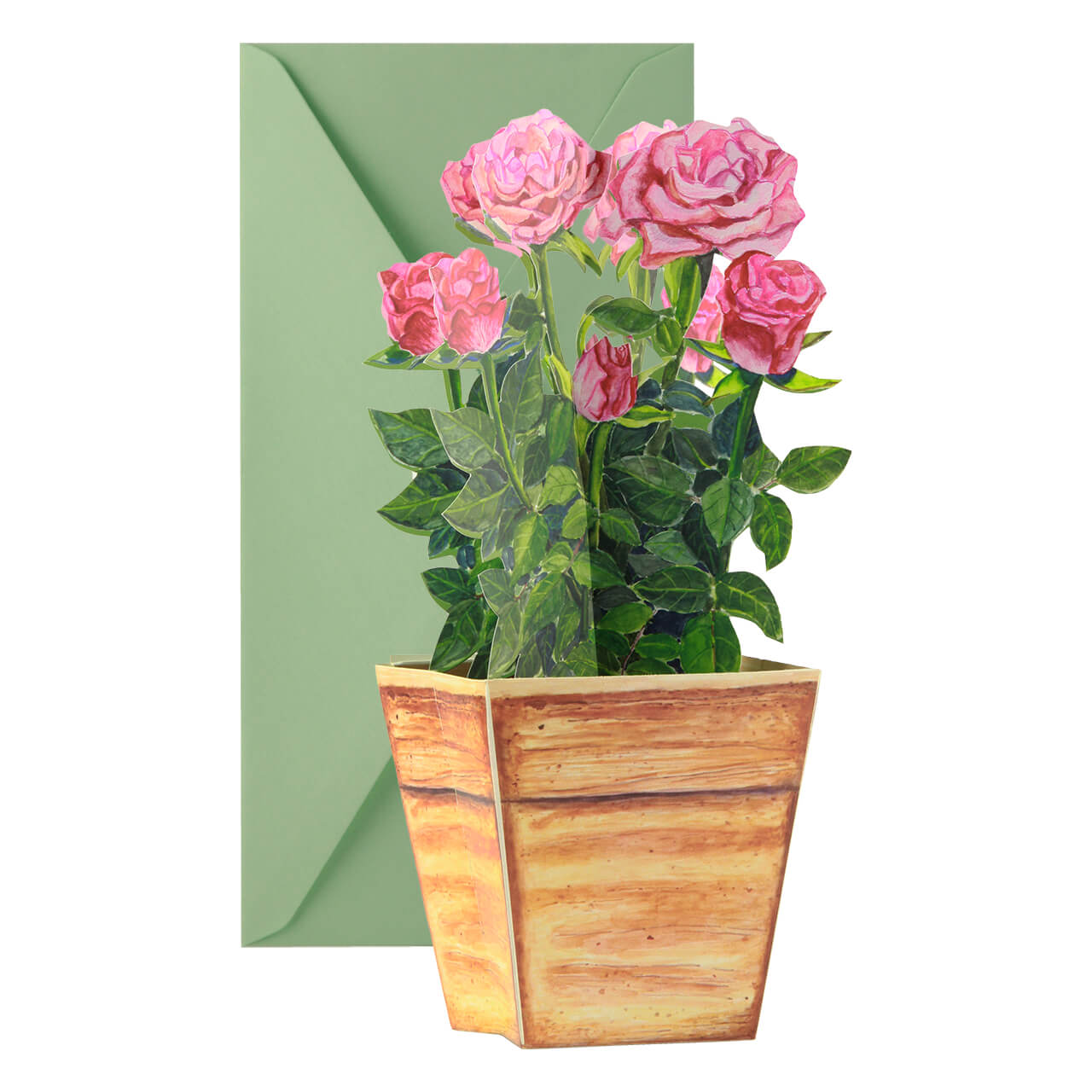 09-6001-1-Grusskarte-Rose-3 Roses