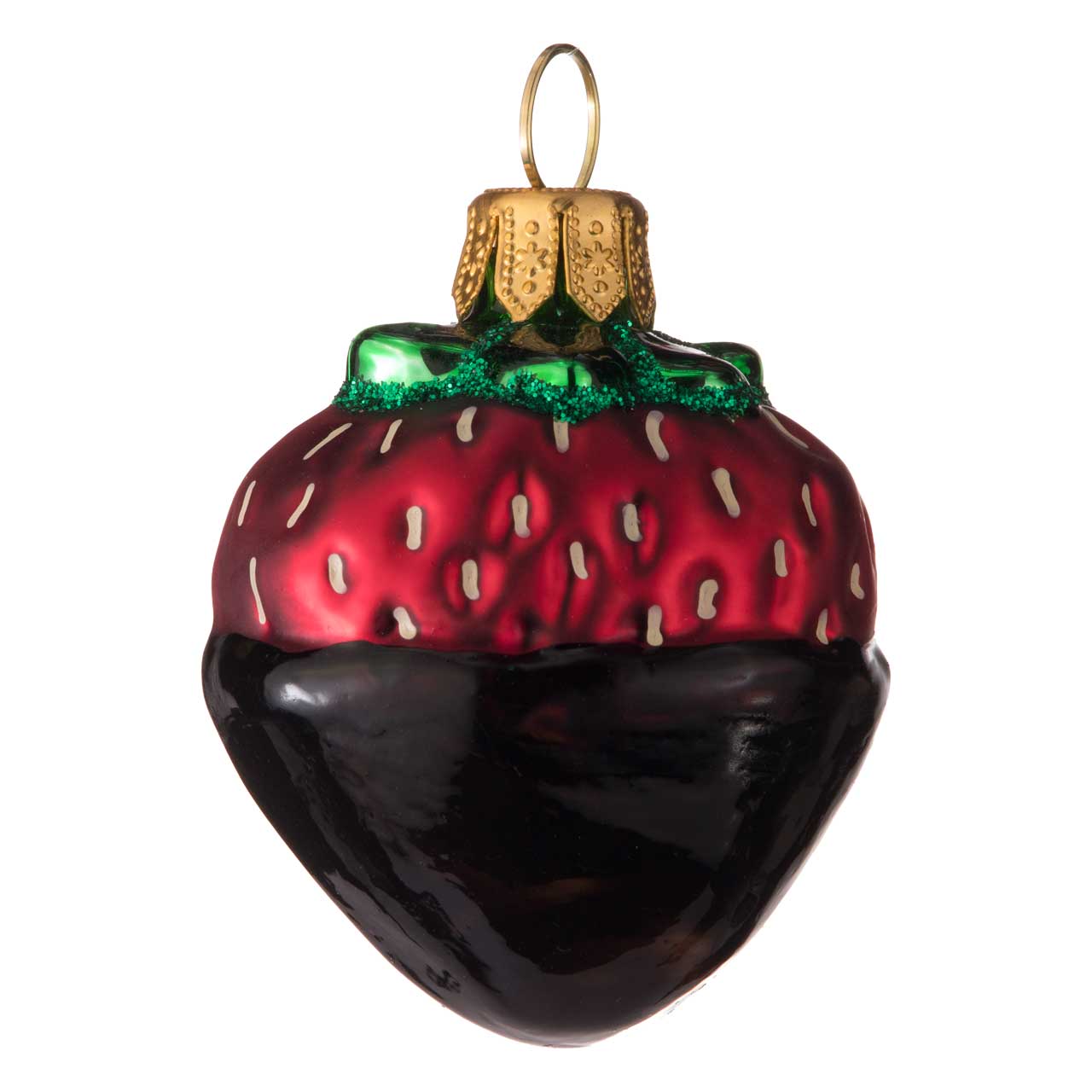 Strawberry in a chocolate coating