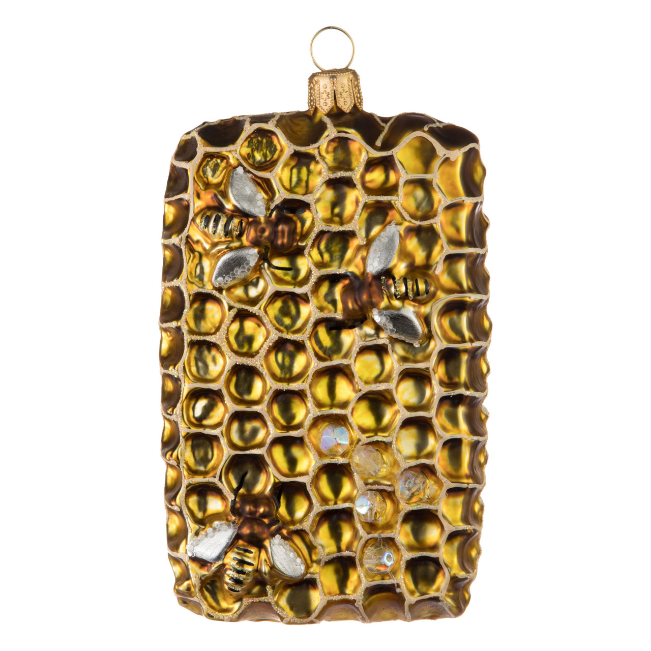 Christmas bauble: Honeycomb