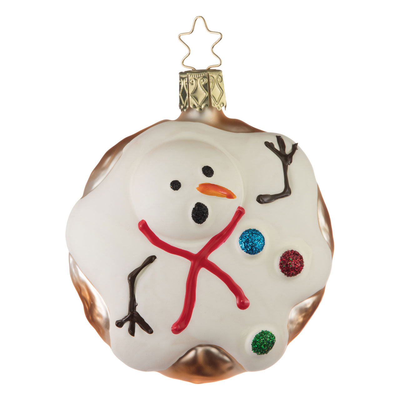 Snowman cookie Snowman cookie