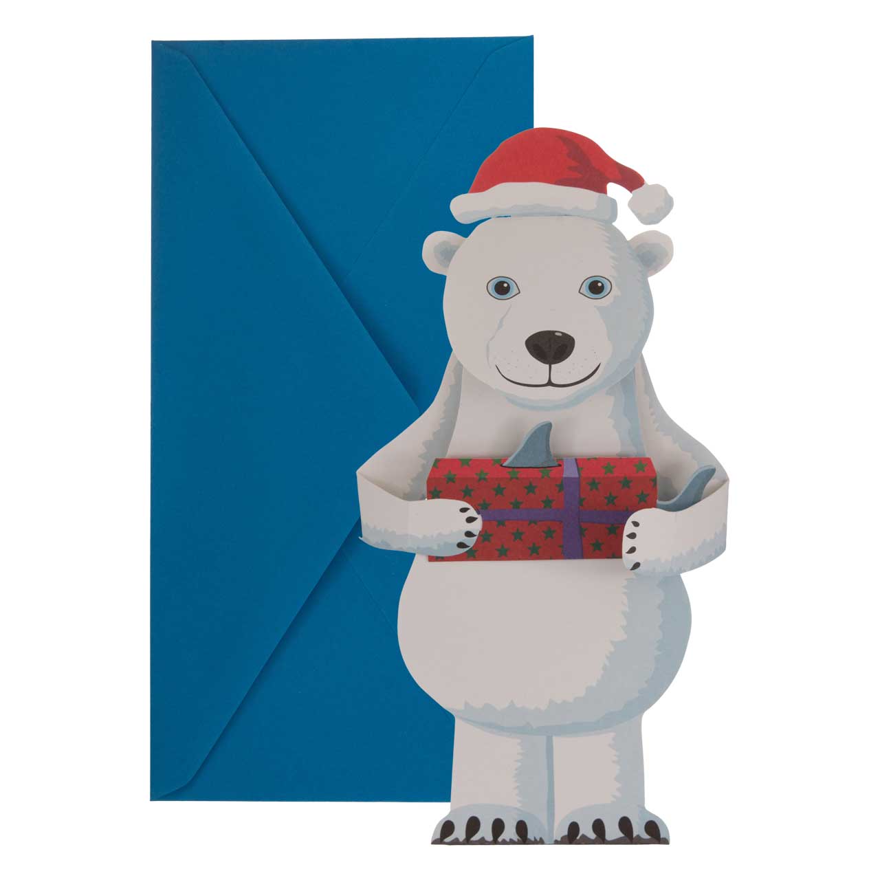 Polar bear with surprise Polar bear with surprise