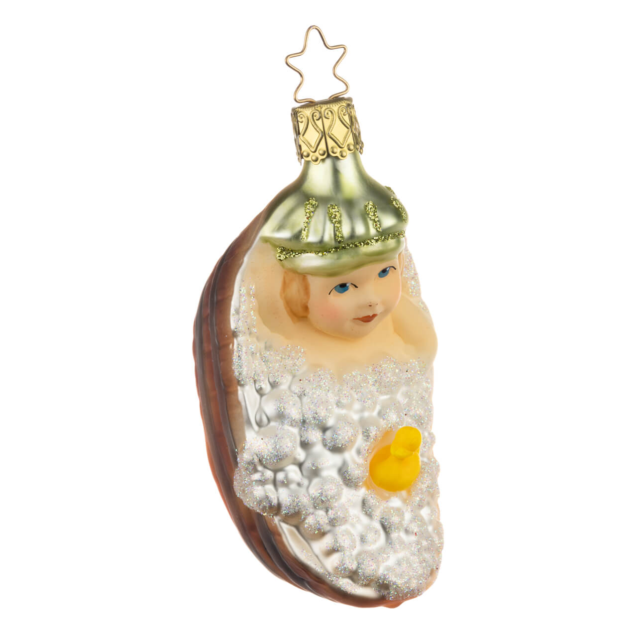 Christmas bauble: Swimming fun