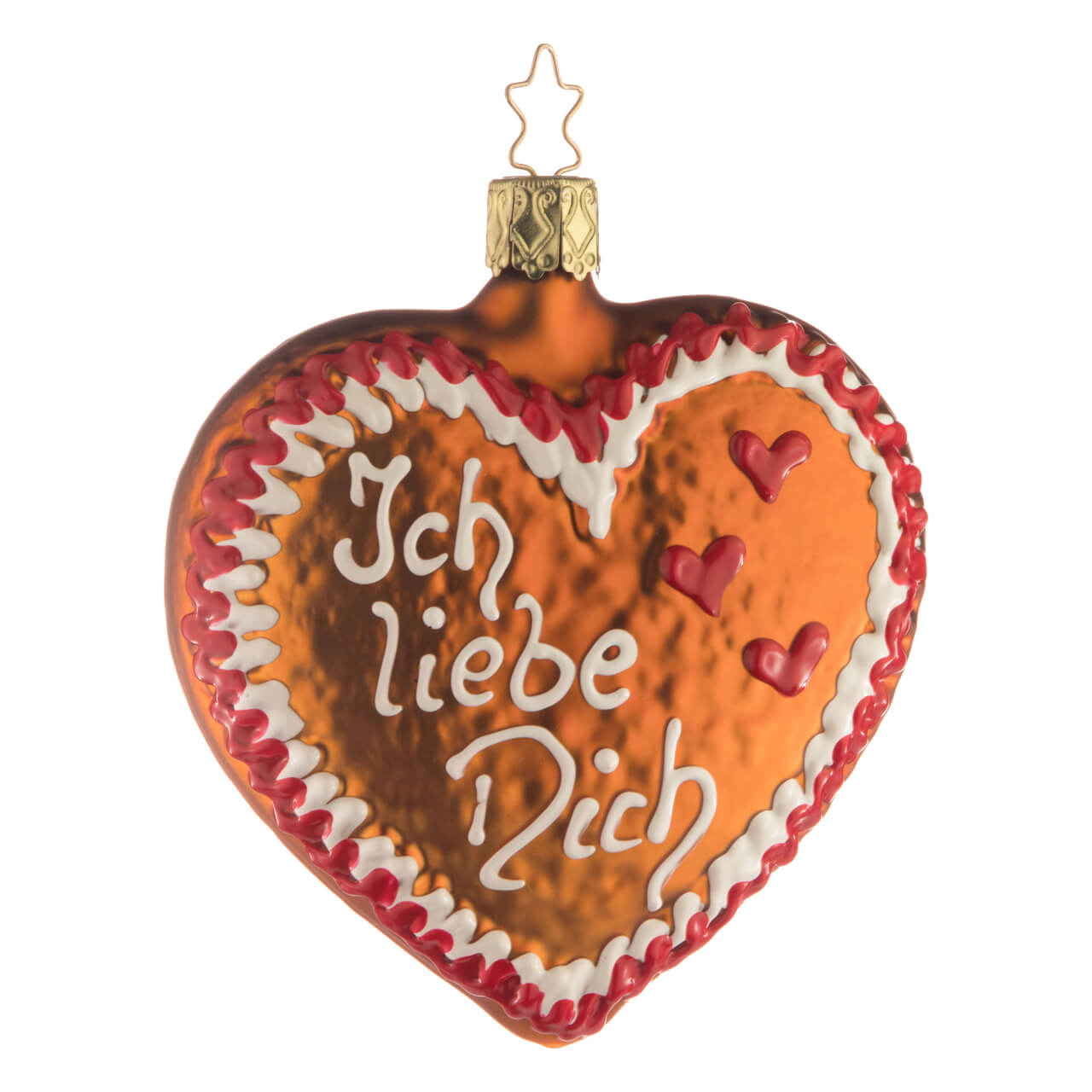 Christmas bauble: Gingerbread heart