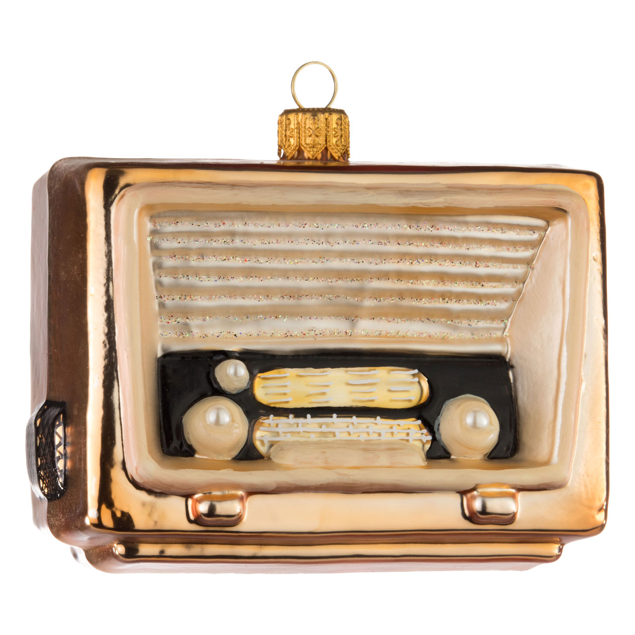 Christmas bauble: Nostalgic radio