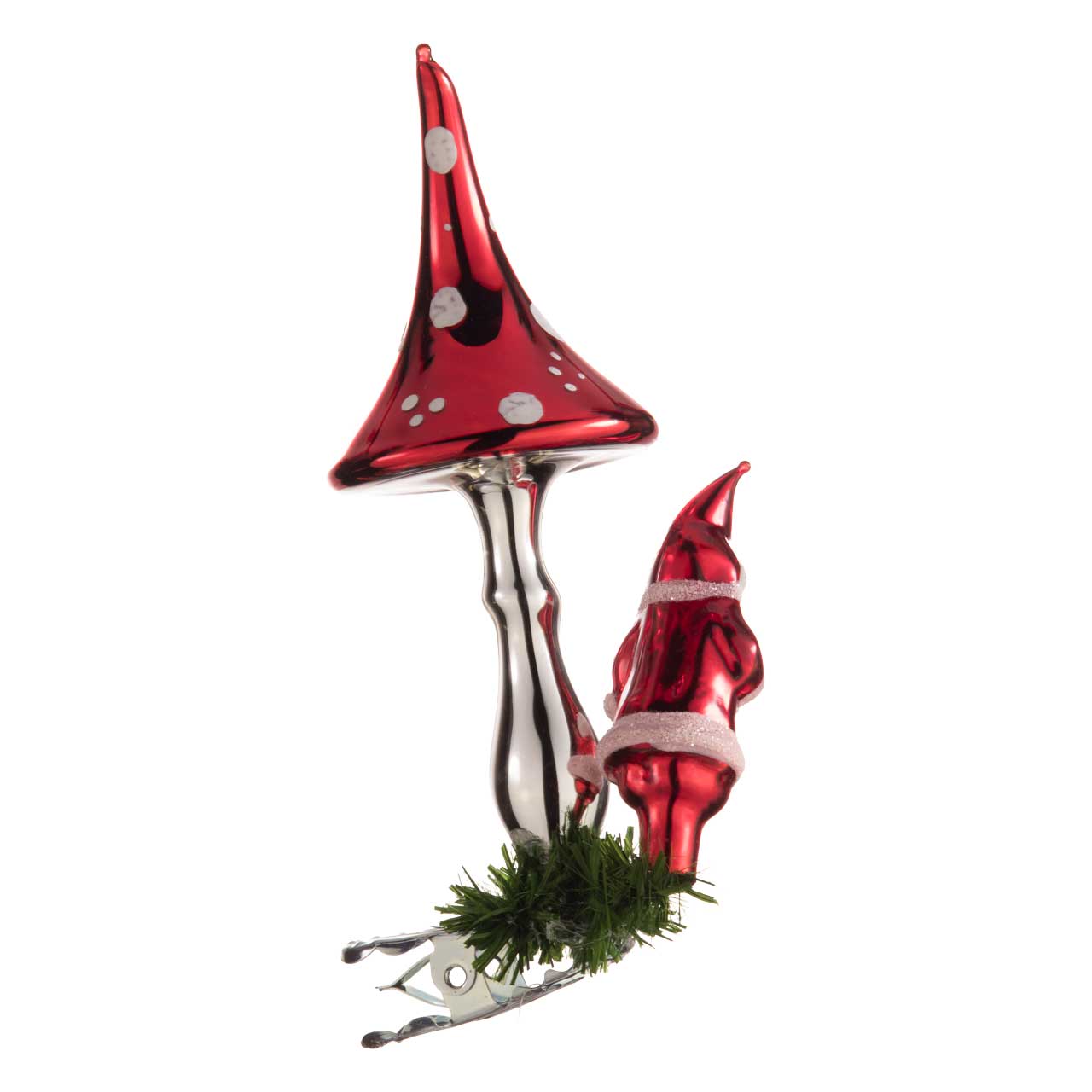 Mini Santa Claus in the forest
