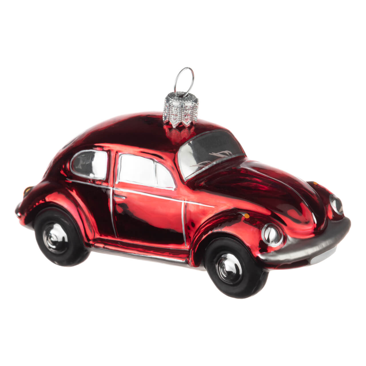 14-3651-1-Christbaumkugel-VW-Kaefer-rot-1 VW Beetle