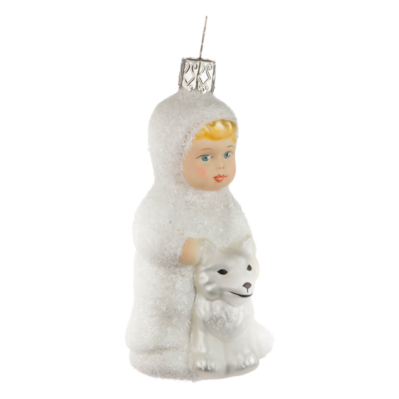 21-7489-6-Schneekind-mit-Hund-1 Snow child with dog