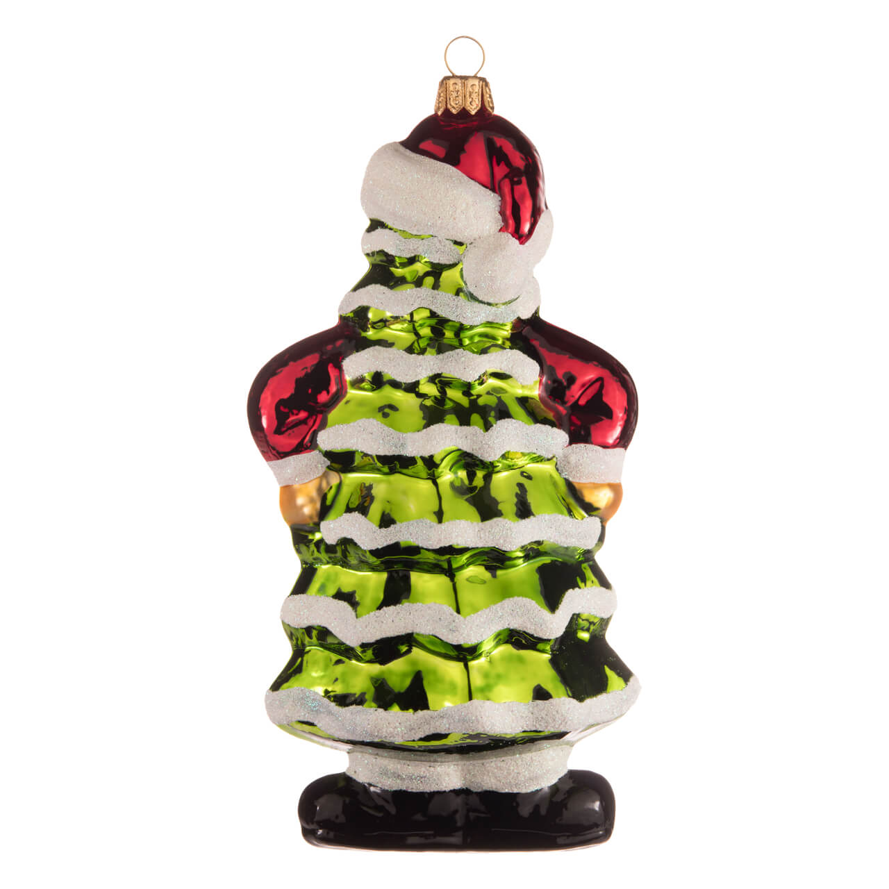 Santa Claus in a fir tree dress