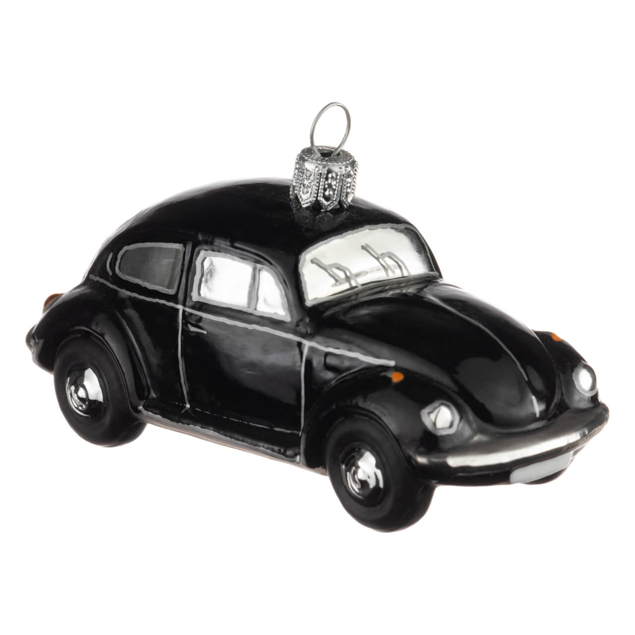 Christmas bauble: VW Beetle (black)