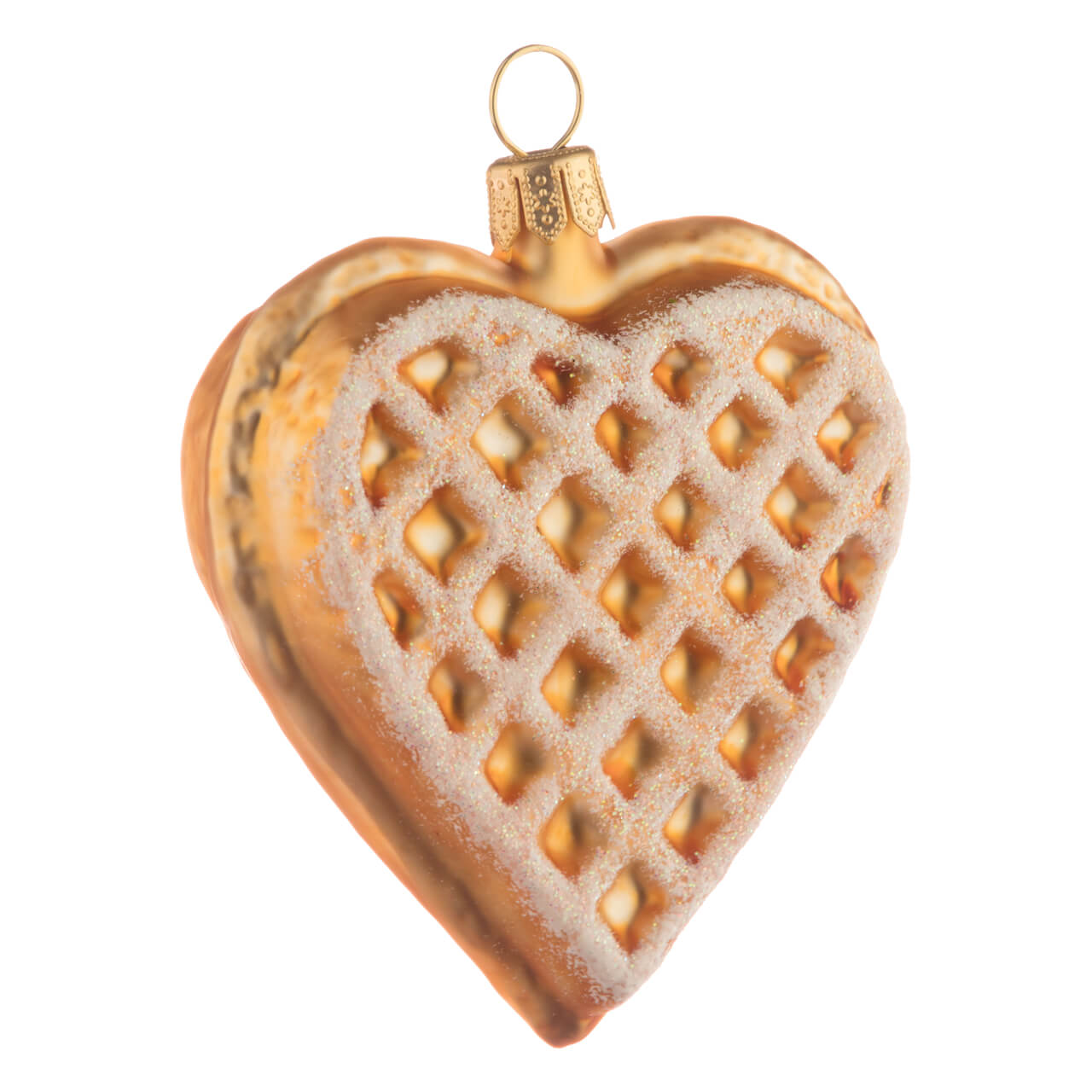 Heart-shaped waffle