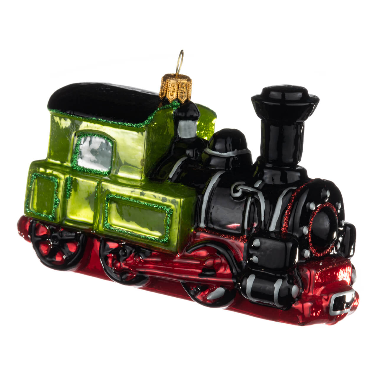 Christmas bauble: Steam locomotive