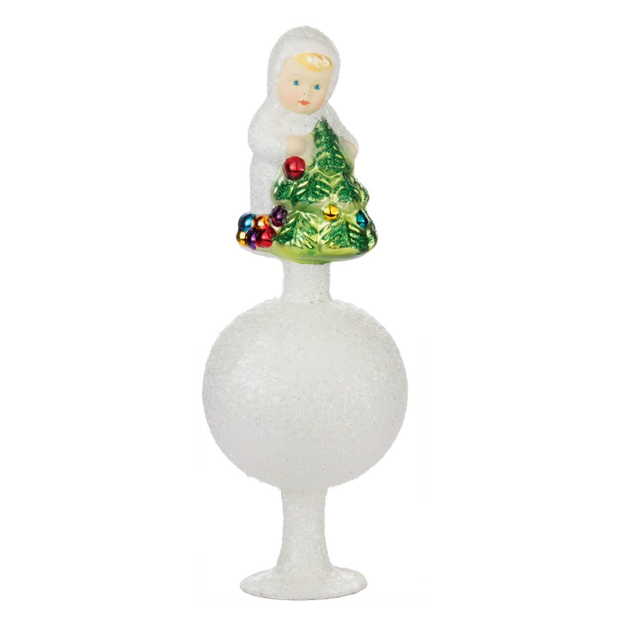21-8533-5-Spitze-Schneekind-mit-Weihnachtsbaum-1 Snow child with Christmas tree