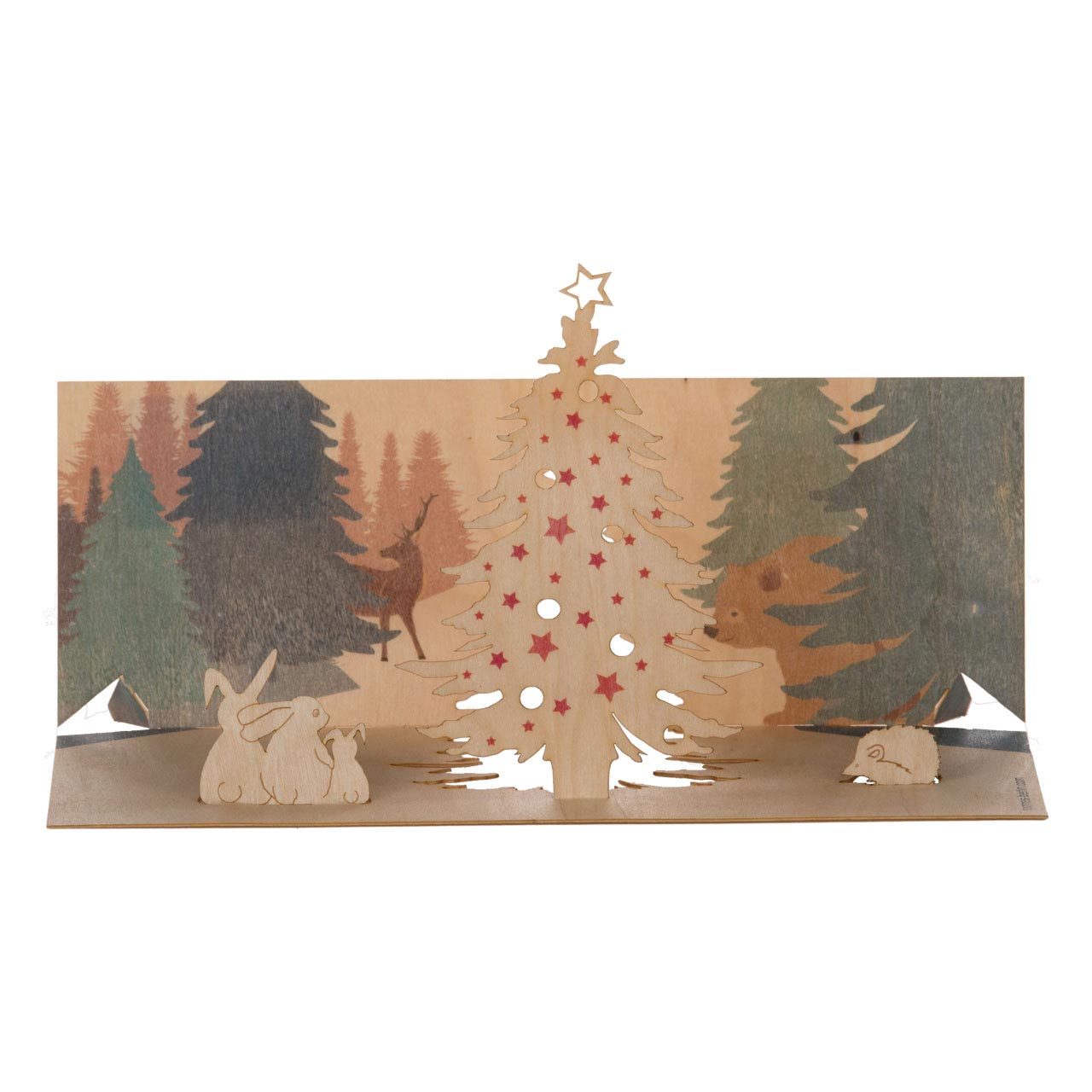 Christmas in the forest Christmas in the forest