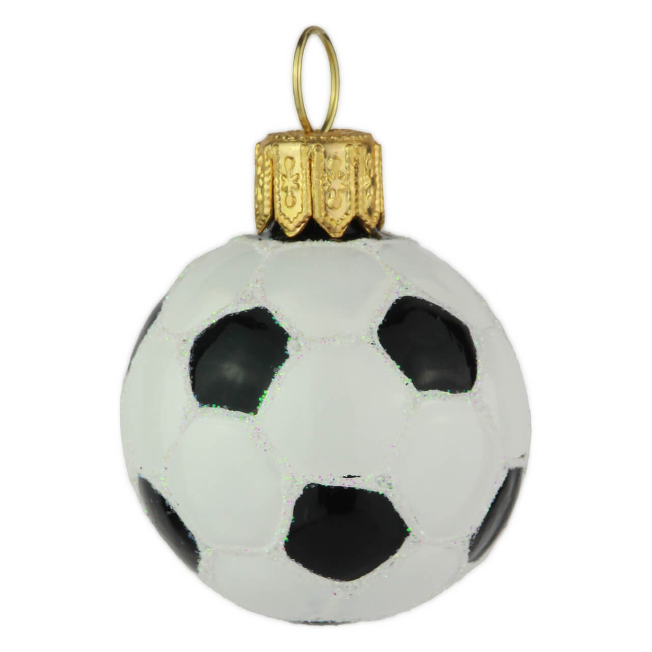 Christmas bauble: Soccer ball, mini
