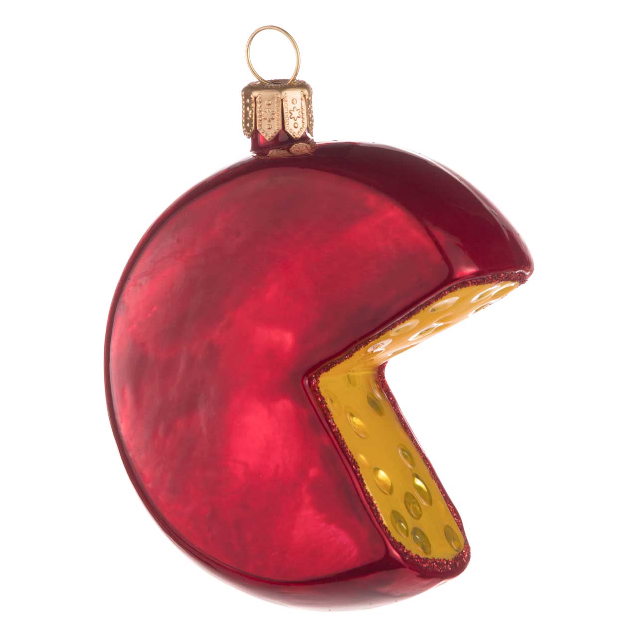 Christmas bauble: Cheese wheel