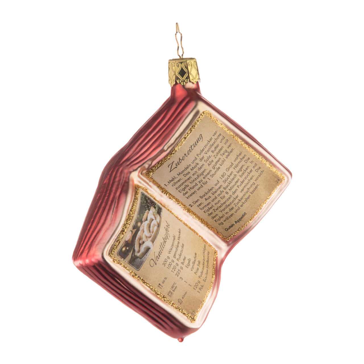 Christmas bauble: Baking book