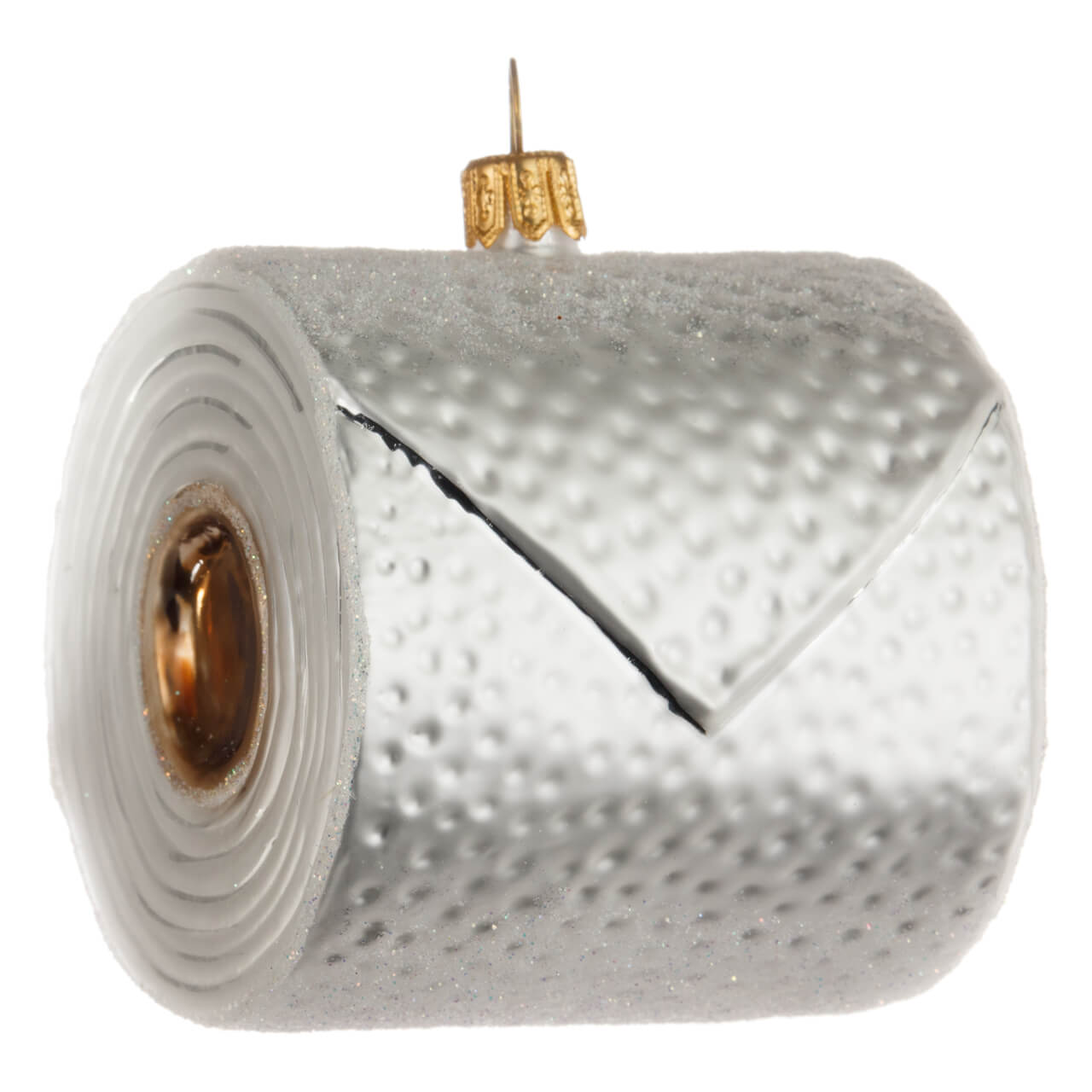 Christmas bauble: Toilet paper